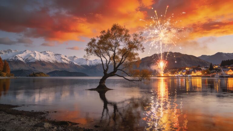 Wanaka szilveszter AI illusztráció